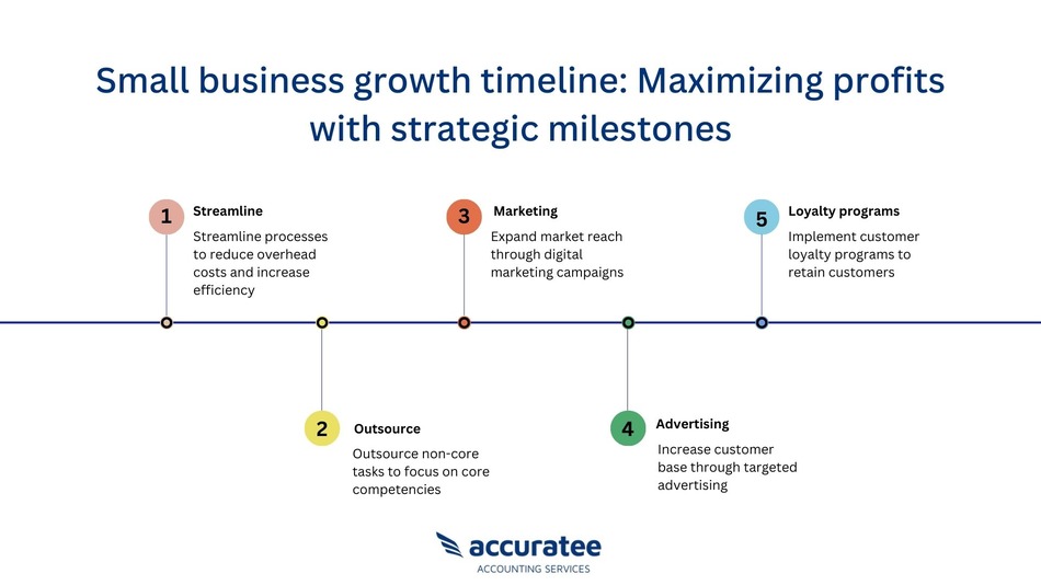 Small Business Growth Timeline